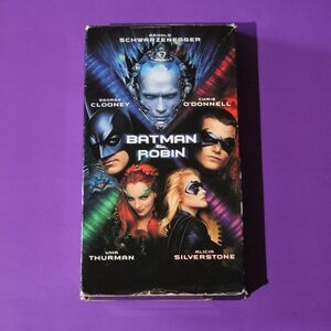 Batman & Robin VHS